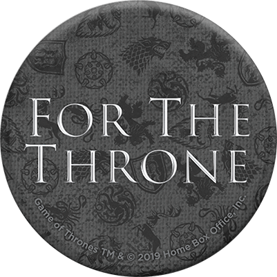 PopSockets Game of Thrones For the Throne - Black - Black